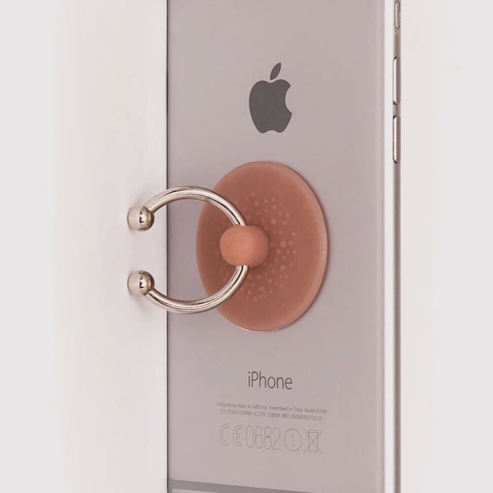 Nipple Ring Phone Holder